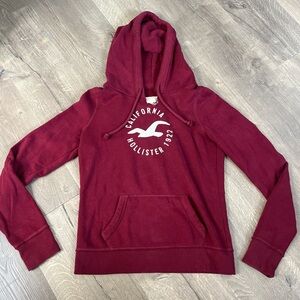 Hollister Burgundy Sweatshirt